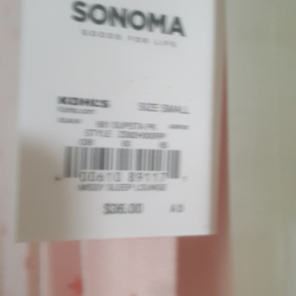 Sonoma maxi length loungewear Small (NWT) - Picture 2 of 4